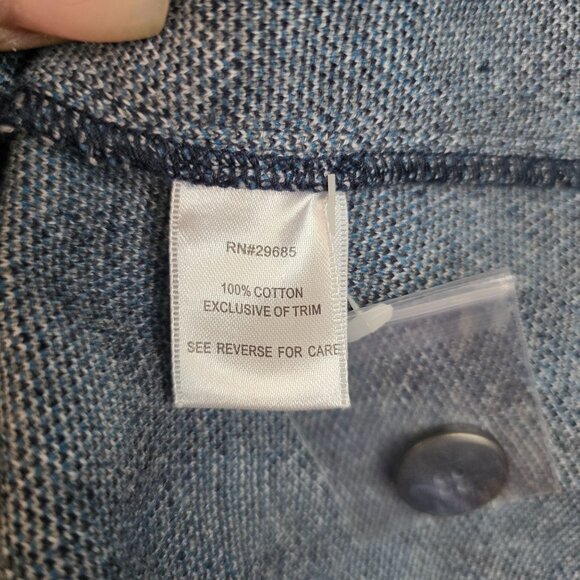 Pendleton Womens XL Blazer Jacket Ikat-inspired Cotton Deadstock New - Picture 6 of 9